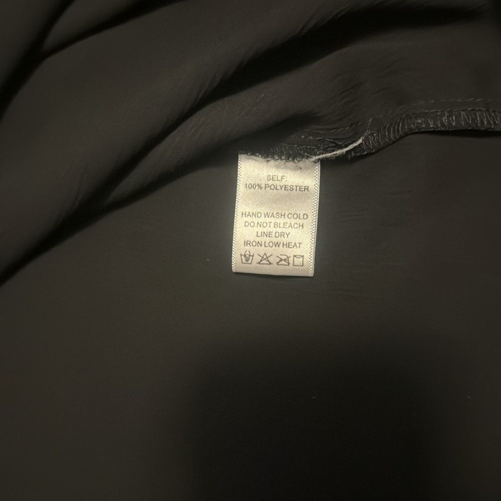 Black Open Shoulder Blouse by ee:some Size Large - Picture 6 of 6